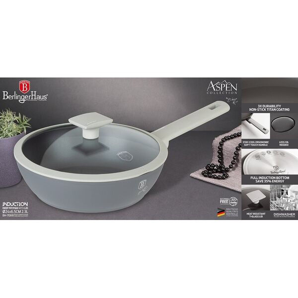 Patelnia Berlinger Haus Tytanowa 24cm 12297365 5999108430329