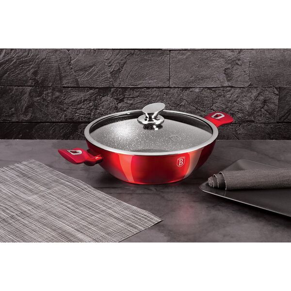 Patelnia Berlinger Haus GARNEK GRANITOWY WOK 28cm BERLINGER HAUS BH-7110 12297371 5999108431869