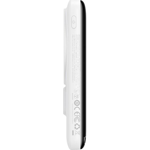 Powerbank Baseus Magnetic Bracket 10000 mAh Biały 12297436 6932172614614
