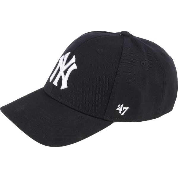 47 Brand 47 Brand MLB New York Yankees MVP Cap B-MVPSP17WBP-BKW Czarne One size 12317767 195000714283