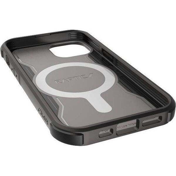X-doria X-Doria Raptic Fort Built MagSafe - Pancerne etui iPhone 14 (Drop-Tested 6m) (Black) 12326007 6950941493574