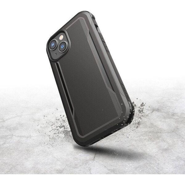 X-doria X-Doria Raptic Fort Built MagSafe - Pancerne etui iPhone 14 (Drop-Tested 6m) (Black) 12326007 6950941493574