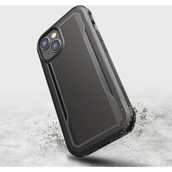 X-doria X-Doria Raptic Fort Built MagSafe - Pancerne etui iPhone 14 (Drop-Tested 6m) (Black) 12326007 6950941493574