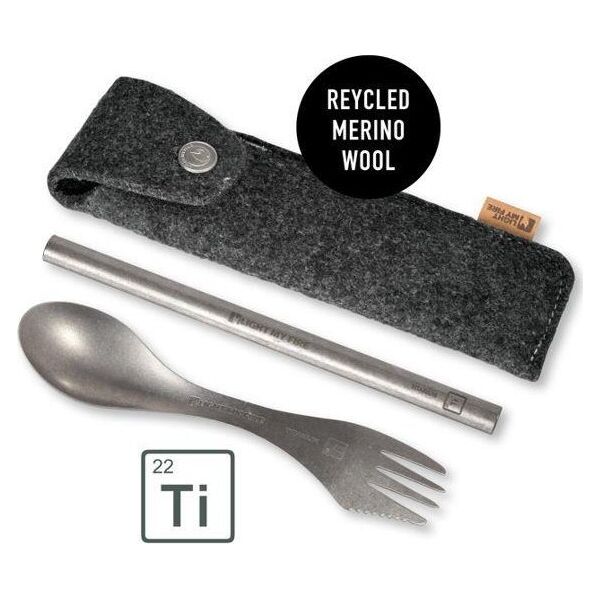 Light My Fire Spork Straw Light My Fire Titanium Kit 12363462 7331423013258