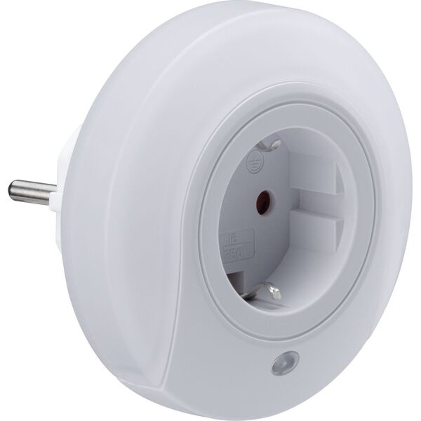 Lampka wtykowa do gniazdka Paulmann Esby oświetlenie nocne Wtyczka Biały 0,2W 3000K Sensor 12408351 4000870924945
