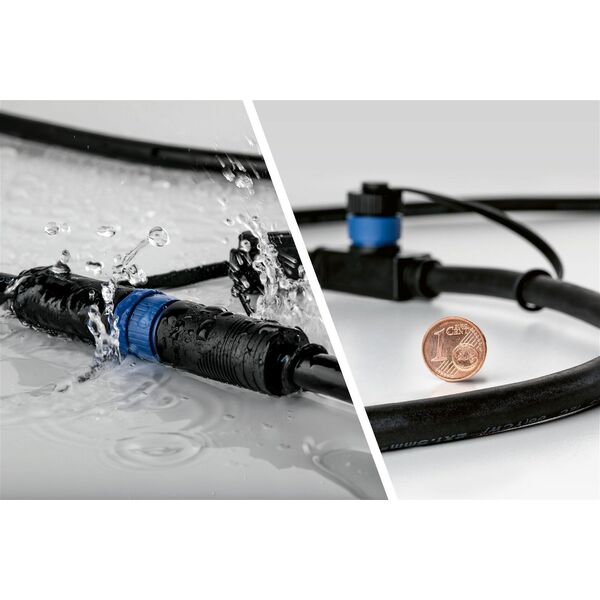 Paulmann Outdoor Plug & Shine Floor 7W IP65 230V 3000K Szary/ Aluminium 12408356 4000870943700