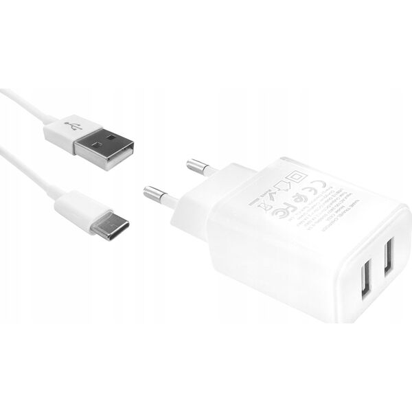 Ładowarka Maxximus Ład. sieć. Maxximus Urban 2.1A Type-C, 2xUSB 12419856 5901313560746