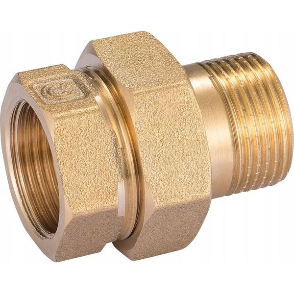 ARKAINSTALACJE Śrubunek Calido CA/KG-9311-25 mosiężny prosty 1" 12456532 5902557276714