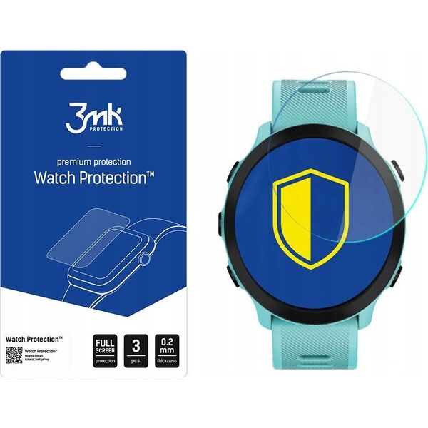 3MK Szkło ochronne 3mk Watch do Garmin Forerunner 55 12457862 5903108404822