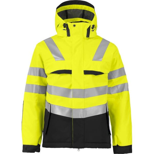 Projob Kurtka Odblaskowa ProJob 6422 Padded Yellow/Black 12467426 7316220606575