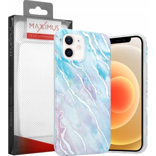 Maxximus MX MARBLE IPHONE 12 PRO MAX WHITE / BIAŁY 12467677 5901313071945