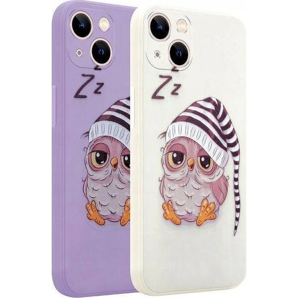 Maxximus MX OWL SLEEPY IPHONE 11 PRO MAX PURPLE / FIOLETOWY 12467766 5901313074922