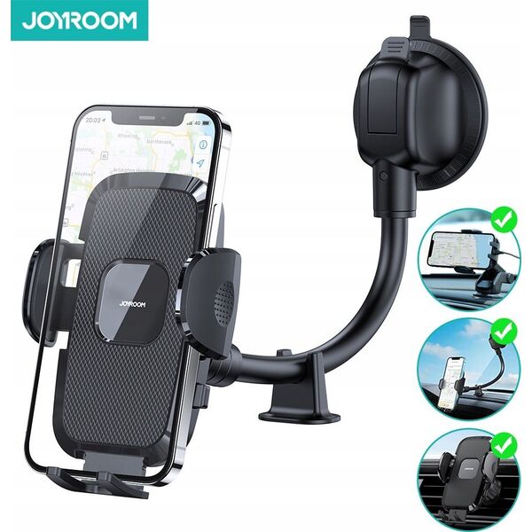 Maxximus UCHWYT SAMOCHODOWY MAXXIMUS VADER BLACK / CZARNY, DO SZYBY 12468021 5901313414117