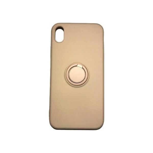 OEM Etui Silicon Ring do Iphone X/XS różowy 12468399 5901313834533
