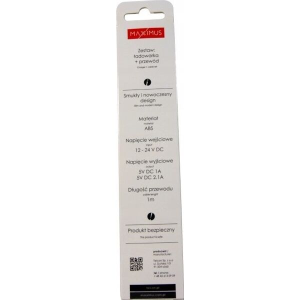 Ładowarka OEM ŁAD SAM MICRO USB 2A czarna, bulk 12468839 5901313413226