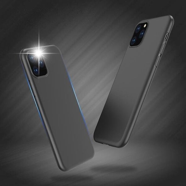 Hurtel Soft Case żelowe elastyczne etui pokrowiec do iPhone 14 Pro czarny 12478486 9145576260739