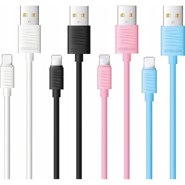 Kabel USB Joyroom USB-A - Lightning 1 m Różowy 12480458 6956116793463