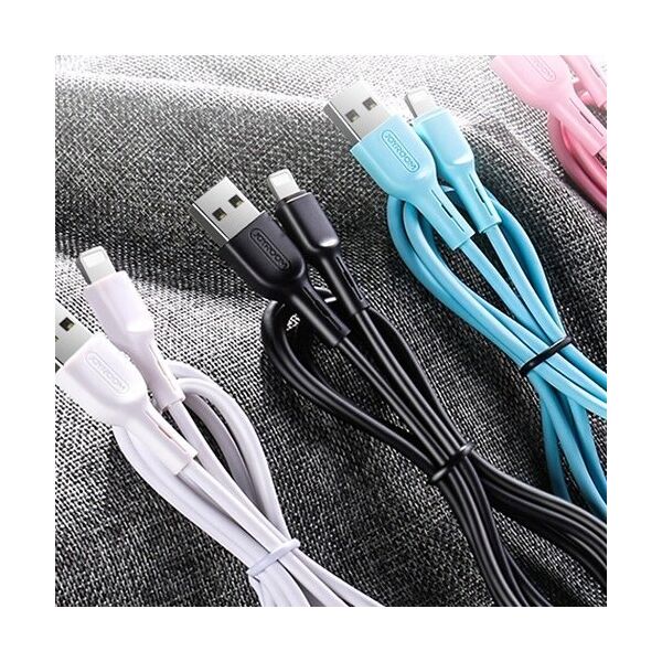Kabel USB Joyroom USB-A - Lightning 1 m Różowy 12480465 6956116793883