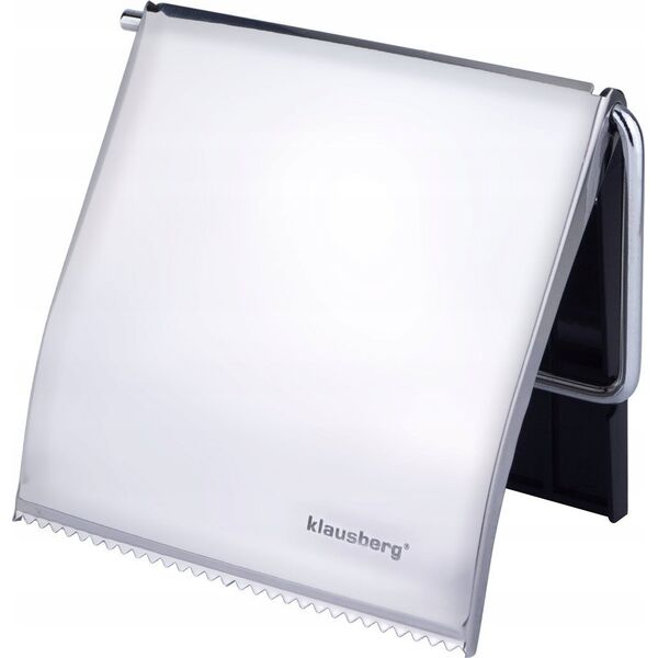 Klausberg Uchwyt na papier toaletowy Srebrny (KB-7087) 12480829 5902666610874