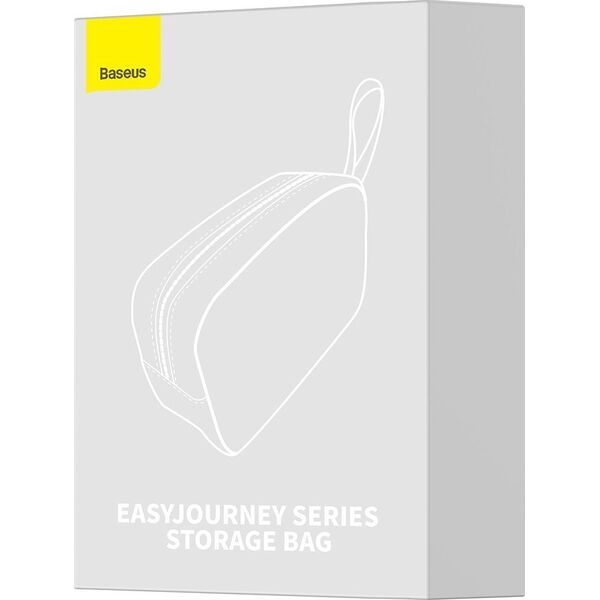 Baseus Baseus EasyJourney Series mała torba podróżna pokrowiec etui na telefon słuchawki i inne drobiazgi szara 12514426 6932172622343