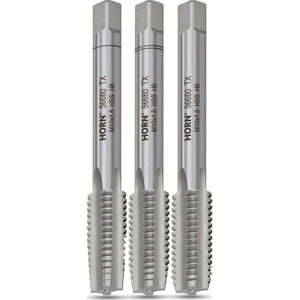 ARTPOL ARTPOL KOMPLET GWINTOWNIKÓW RĘCZNYCH M 10x1,50mm  3szt. 12515323 5900171566808