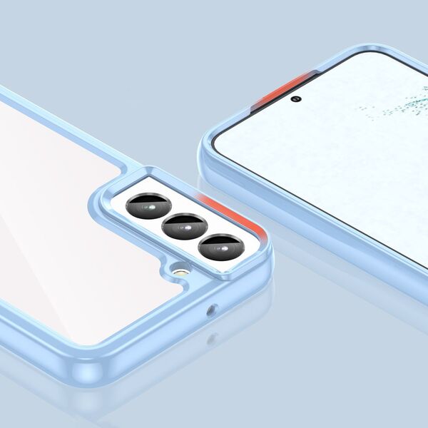 Hurtel Outer Space Case etui Samsung Galaxy S23 pokrowiec z elastyczną ramką niebieskie 12516717 5907769310621