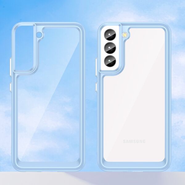 Hurtel Outer Space Case etui Samsung Galaxy S23 pokrowiec z elastyczną ramką niebieskie 12516717 5907769310621