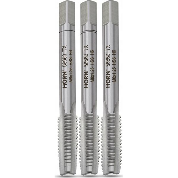 ARTPOL ARTPOL KOMPLET GWINTOWNIKÓW RĘCZNYCH M 8x1,25mm  3szt. 12517378 5900171566600