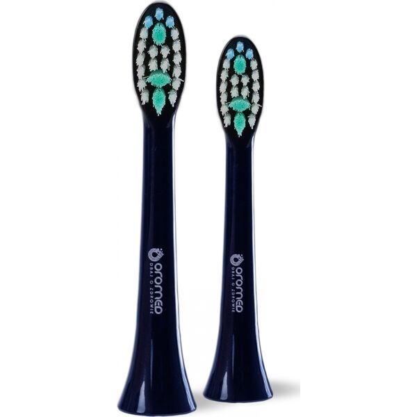 Końcówka Oromed Komplet końcówek do szczoteczki sonicznej ORO-SONIC X PRO NAVY BLUE 12517547 5904305746654