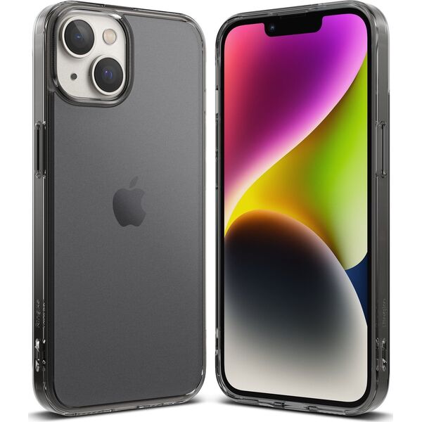 Ringke Ringke Fusion Matte etui iPhone 14 Plus pokrowiec z żelową ramką szary 12518329 8809881266152