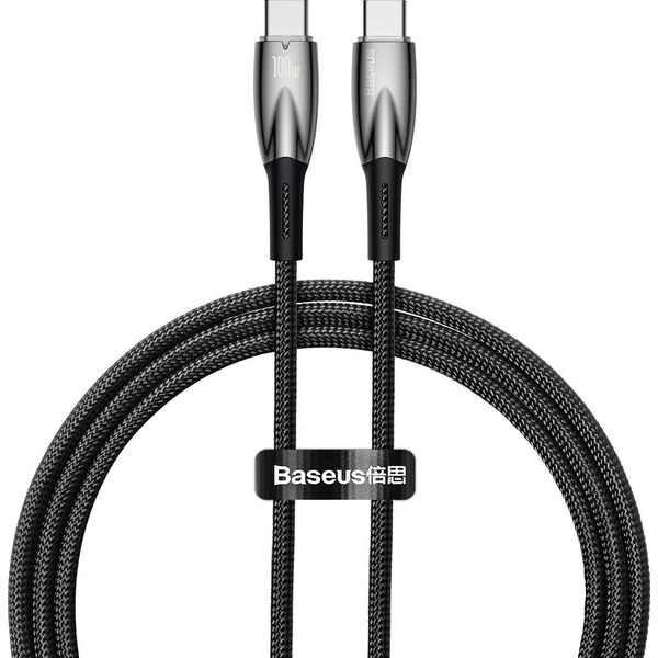Kabel USB Baseus USB-C - USB-C 1 m Czarny (CADH000701) 12518430 6932172618025