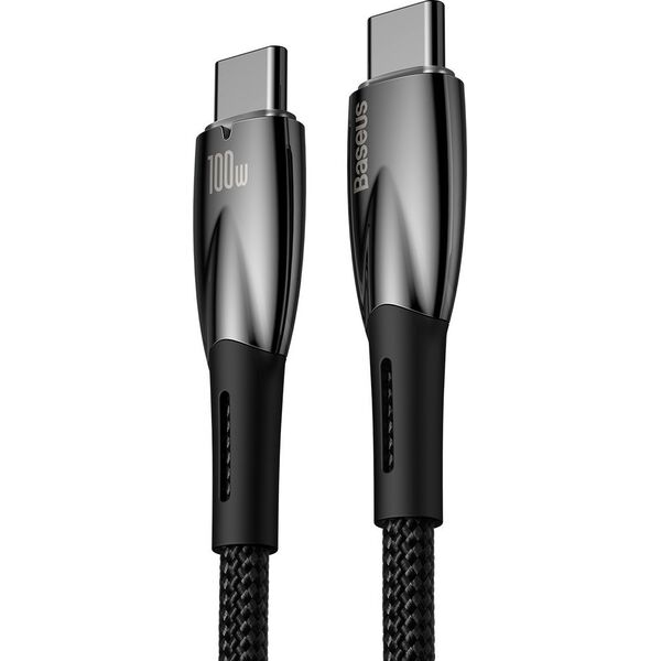 Kabel USB Baseus USB-C - USB-C 1 m Czarny (CADH000701) 12518430 6932172618025