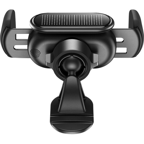 Baseus Baseus Steel Cannon Pro solarny automatyczny uchwyt samochodowy na kokpit czarny (SUGP010001) 12518434 6932172614027