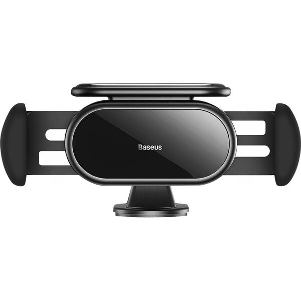 Baseus Baseus Steel Cannon Pro solarny automatyczny uchwyt samochodowy na kokpit czarny (SUGP010001) 12518434 6932172614027
