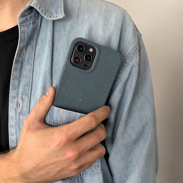 Hurtel Eco Case etui iPhone 14 Plus silikonowy degradowalny pokrowiec miętowozielone 12518558 9145576264812