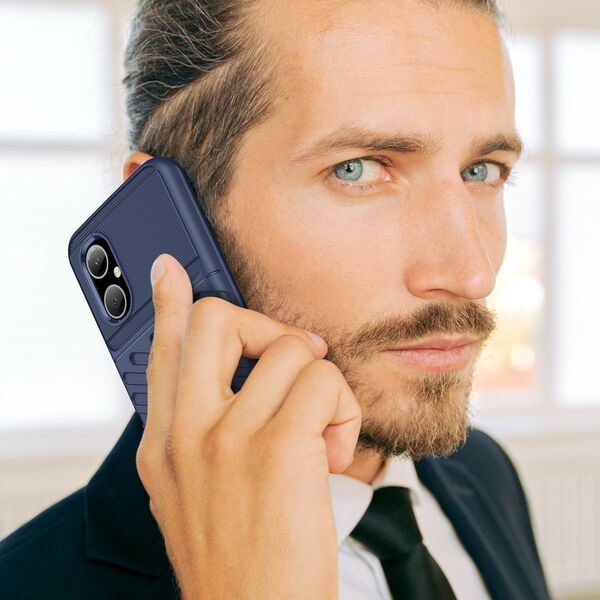 Hurtel Thunder Case etui Xiaomi Redmi Note 11E /Redmi 10 5G / Redmi 10 Prime+ 5G / Poco M4 5G silikonowy pancerny pokrowiec niebieskie 12518672 9145576267707