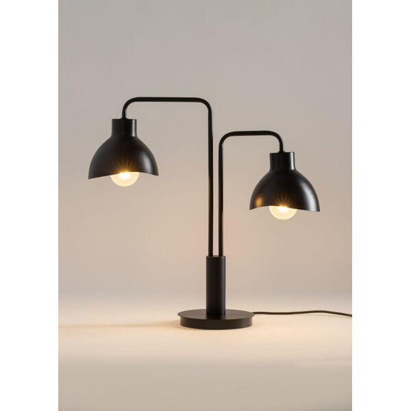 Lampa stołowa Sigma Czarna lampa stołowa Holi metalowa na biurko do gabinetu 12519997 5905143281130
