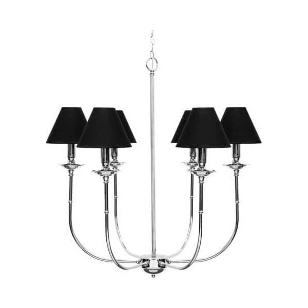 Lampa wisząca Light Prestige Lampa wisząca Glamour LP-979/6P żyrandol na łańcuchu czarny 12520663 5907629276210