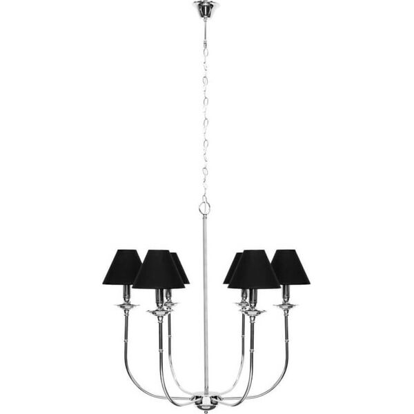 Lampa wisząca Light Prestige Lampa wisząca Glamour LP-979/6P żyrandol na łańcuchu czarny 12520663 5907629276210