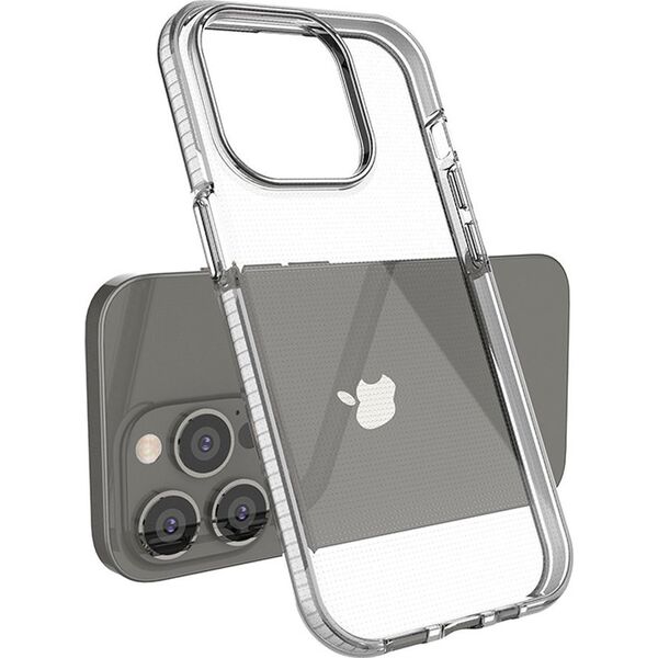 Hurtel Spring Case etui iPhone 14 Pro silikonowy pokrowiec z ramką jasnoniebieskie 12521394 9145576265314