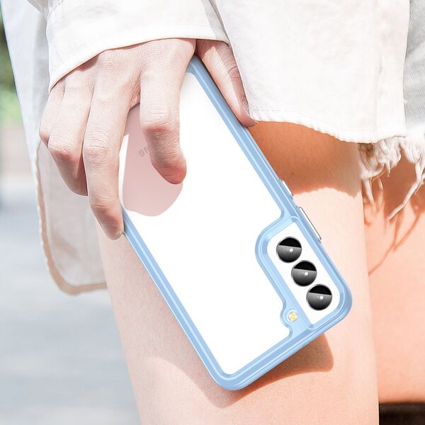 Hurtel Outer Space Case etui Samsung Galaxy S23+ pokrowiec z elastyczną ramką niebieskie 12521570 9145576268391