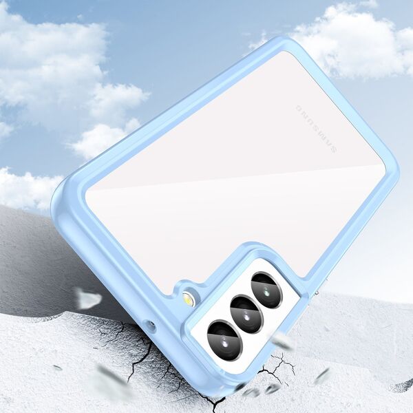 Hurtel Outer Space Case etui Samsung Galaxy S23+ pokrowiec z elastyczną ramką niebieskie 12521570 9145576268391