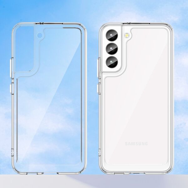 Hurtel Outer Space Case etui Samsung Galaxy S23+ pokrowiec z elastyczną ramką przezroczyste 12521575 9145576268384