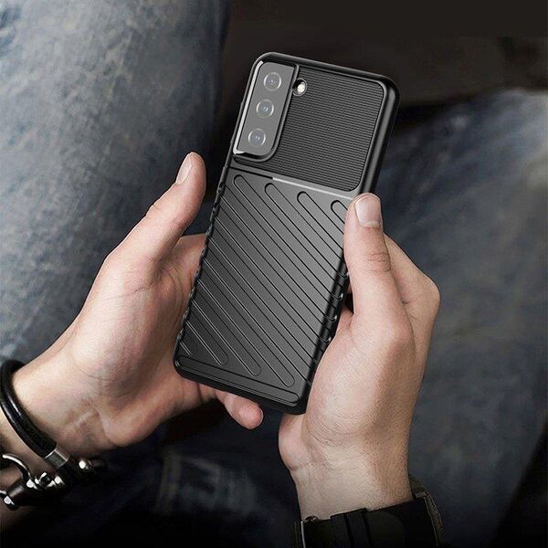 Hurtel Thunder Case etui Samsung Galaxy S23+ silikonowy pancerny pokrowiec niebieskie 12522778 9145576268681