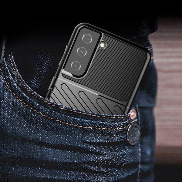 Hurtel Thunder Case etui Samsung Galaxy S23+ silikonowy pancerny pokrowiec niebieskie 12522778 9145576268681