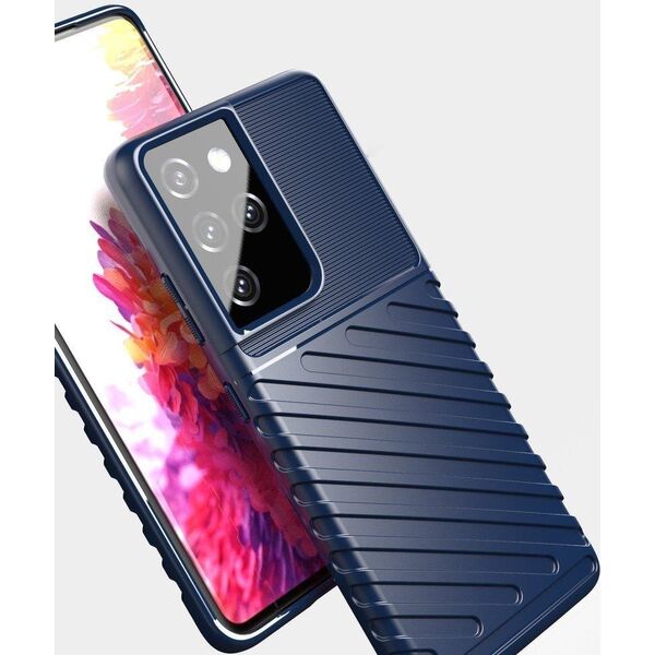 Hurtel Thunder Case etui Samsung Galaxy S23 Ultra silikonowy pancerny pokrowiec niebieskie 12522780 9145576268667