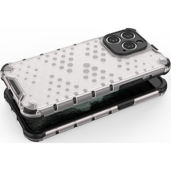 Hurtel Honeycomb etui iPhone 14 Pro pancerny hybrydowy pokrowiec przezroczyste 12522948 9145576266168