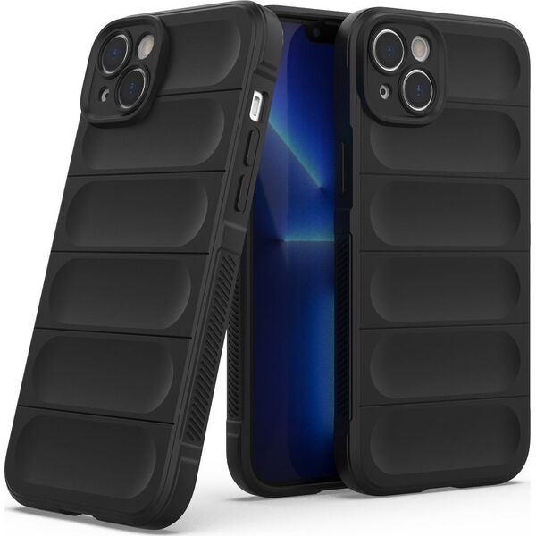 Hurtel Magic Shield Case etui do iPhone 14 Plus elastyczny pancerny pokrowiec czarny 12522970 9145576266304