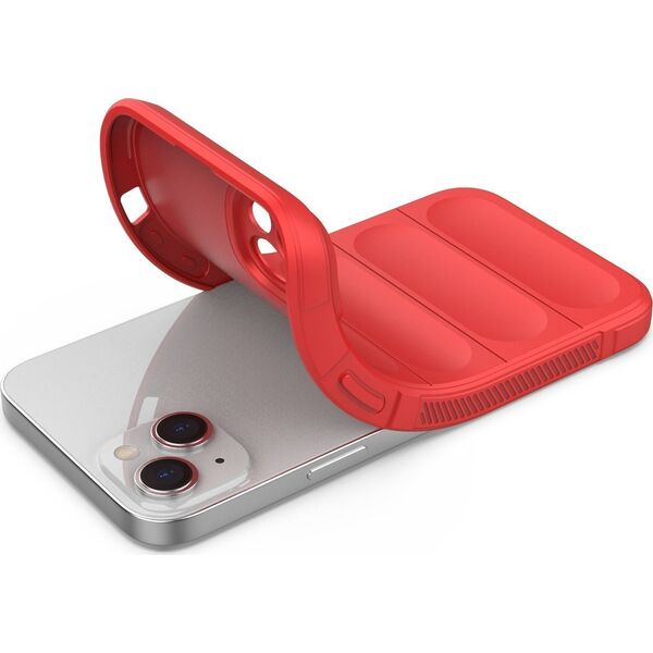 Hurtel Magic Shield Case etui do iPhone 14 Plus elastyczny pancerny pokrowiec czerwony 12522975 9145576266311
