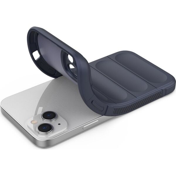 Hurtel Magic Shield Case etui do iPhone 14 Plus elastyczny pancerny pokrowiec ciemnoniebieski 12522976 9145576266335